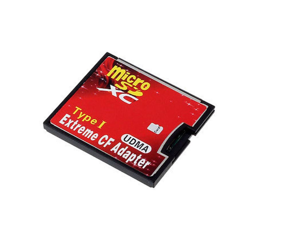 Compact Flash  - micro SD Adpater