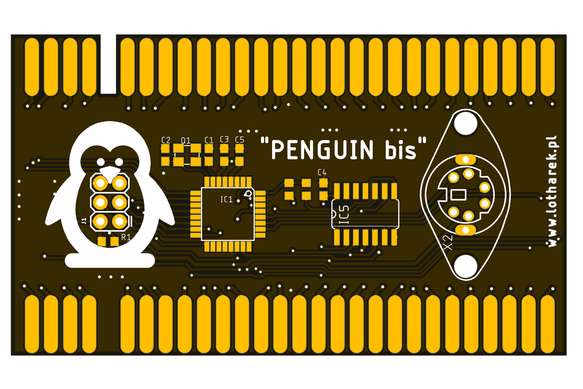 PENGUIN BIS - ZX Spectrum PS2 keyboard adapter